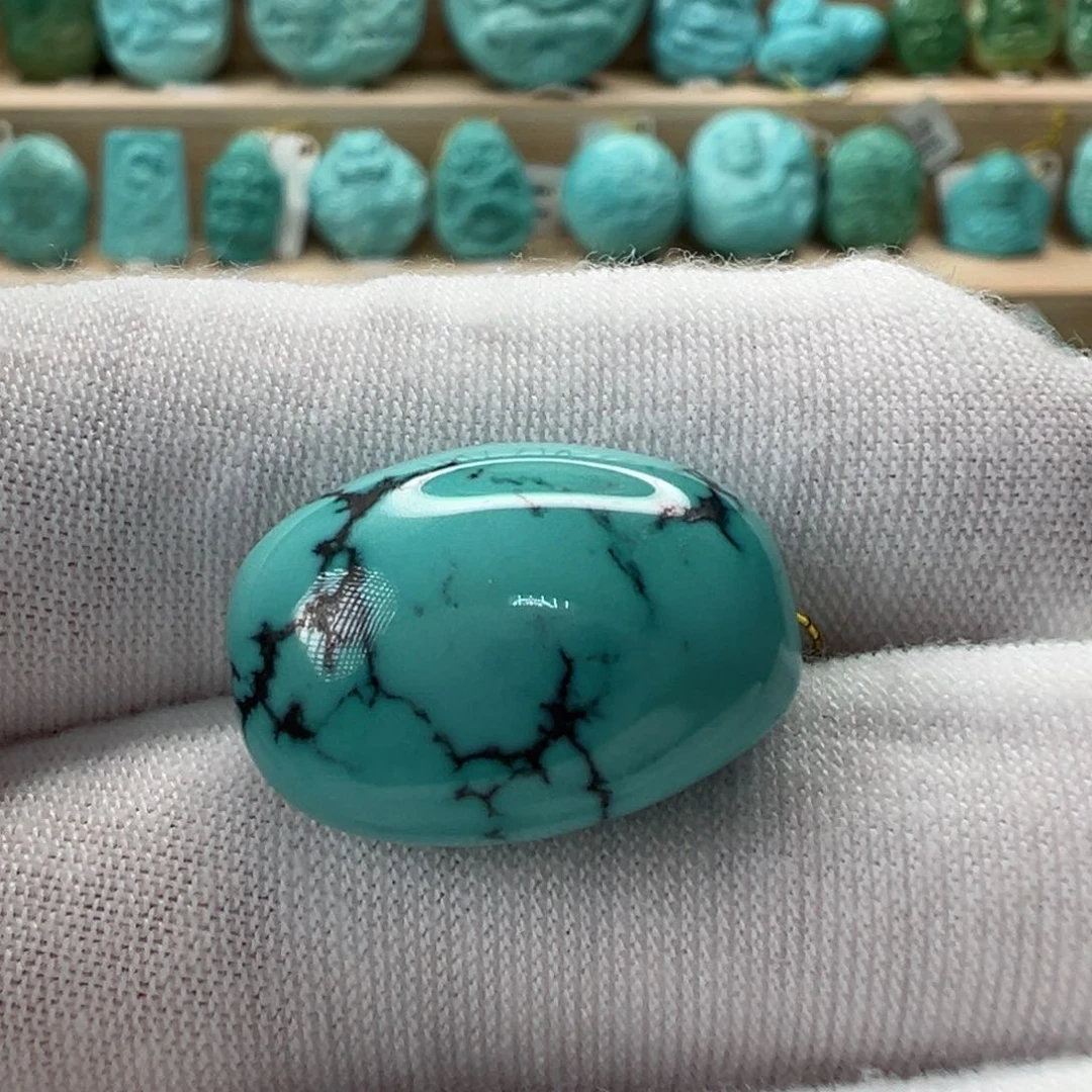 未镶嵌绿松石随形 14.2mm