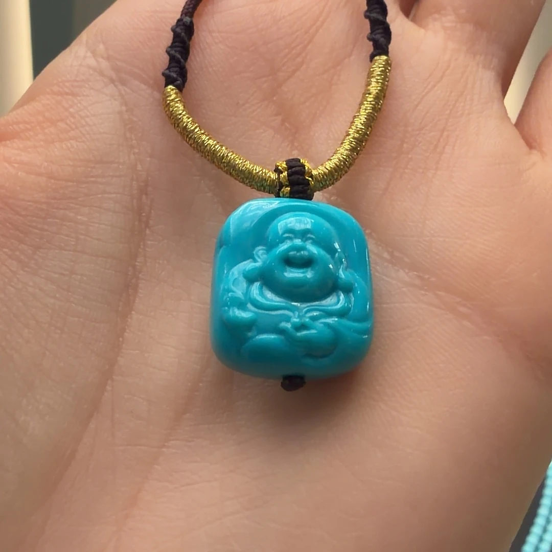 绿松石未镶嵌颈饰