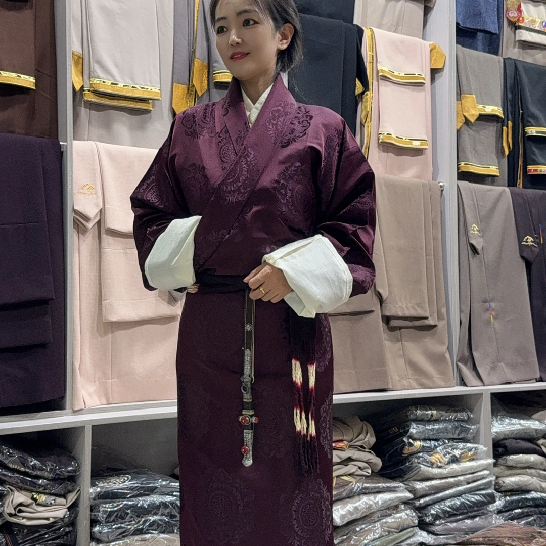复古气质藏式春秋博拉民族特色日常便服