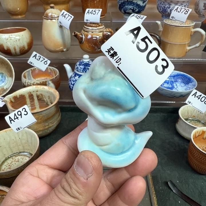 摆件503景德镇手工柴烧茶宠 福利