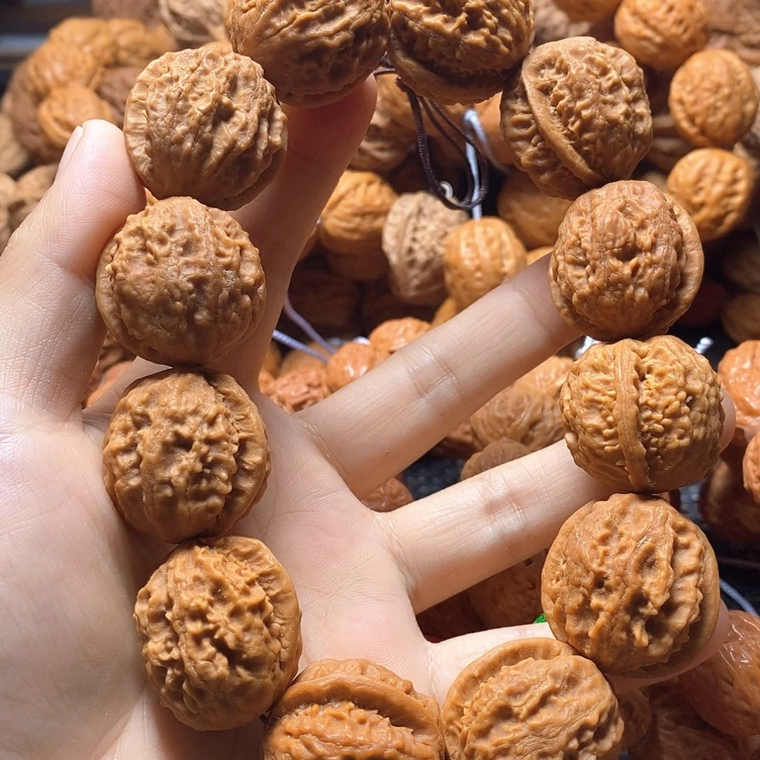 文玩核桃手串清*官帽