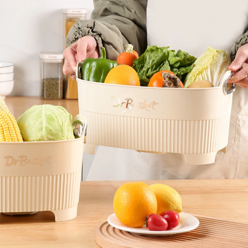 洗菜篮厨房漏盆淘菜神器家用洗菜盆沥水篮洗水果蔬菜水槽洗碗筷盆