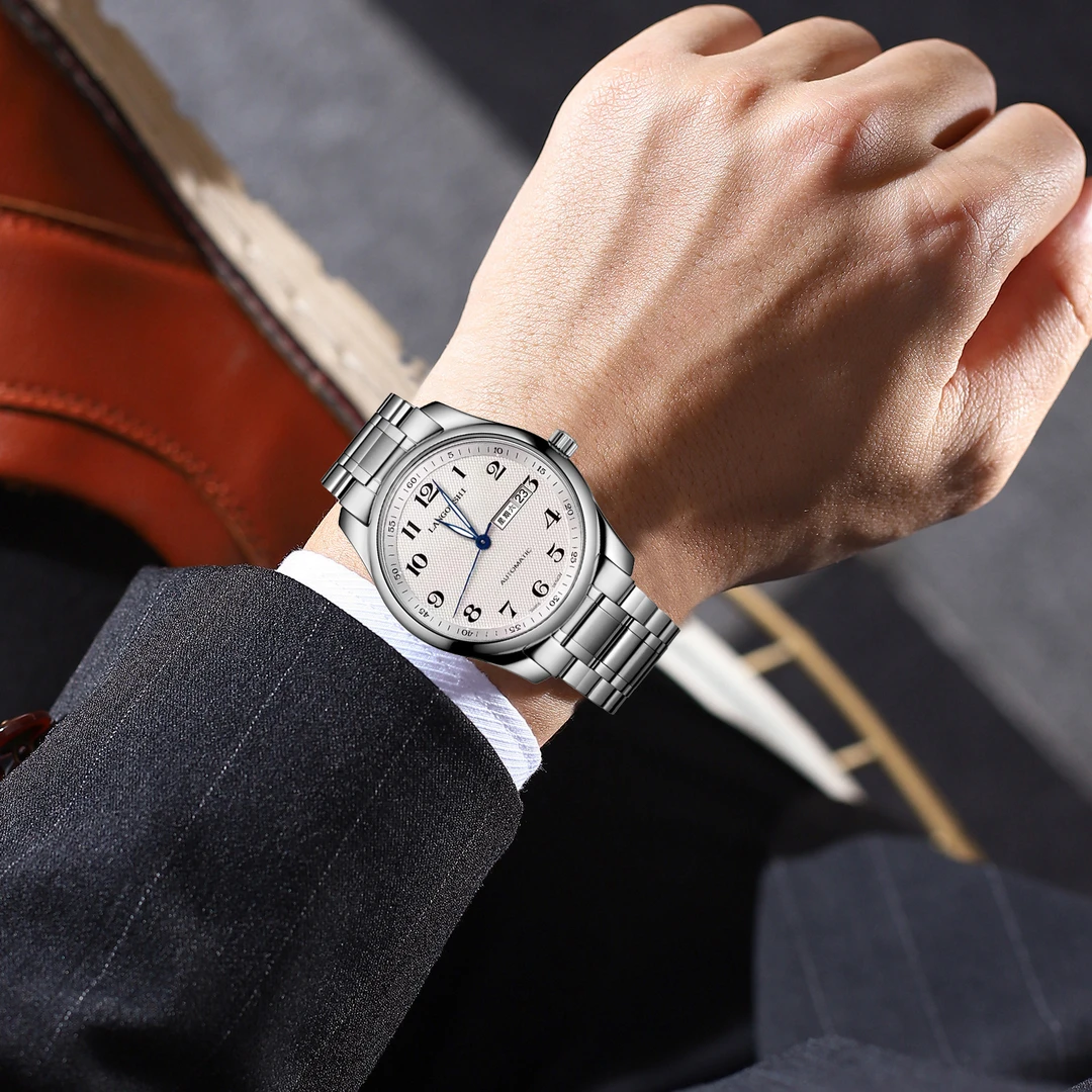 【三年只换不修 五年质保】正品名匠系列男士手表商务防水腕表