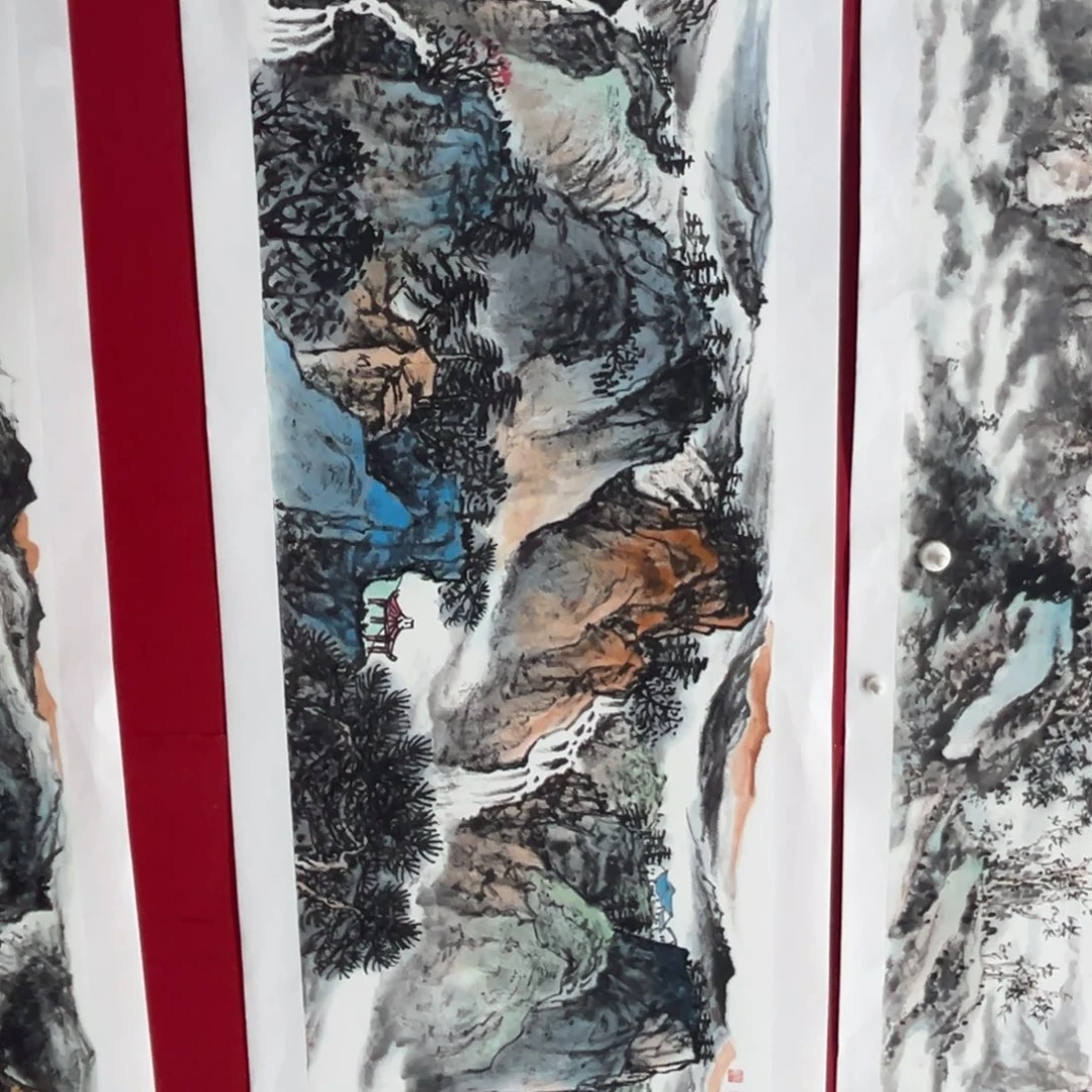 国画绘画作品有多