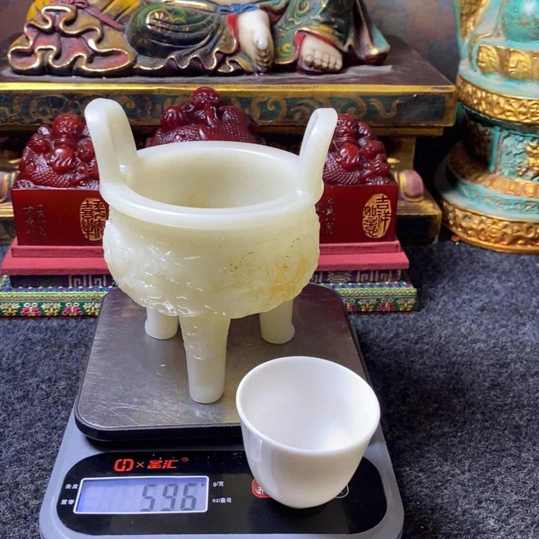 今***缘瓷片精品美物大摆件