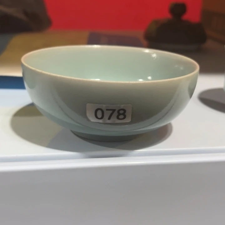 杯仿古釉普洱杯不开片微瑕裸发