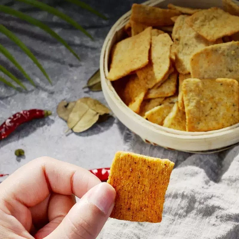 【新疆包邮】锅巴花椒55g*6袋粗粮麻辣味解馋休闲麻辣追剧小零食