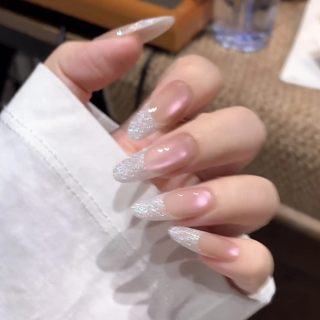 【北极光】纯手工制作可拆卸穿戴甲10片