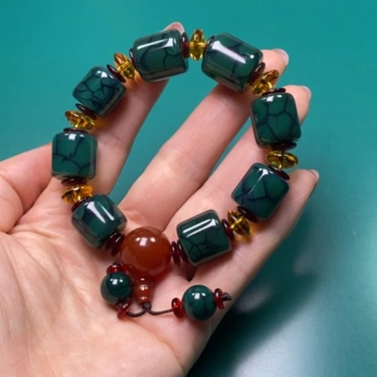 玛瑙/玉髓未镶嵌手链