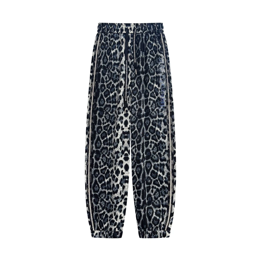 Robert Girm新款时尚烫钻休闲气质减龄显瘦百搭裤子#0036