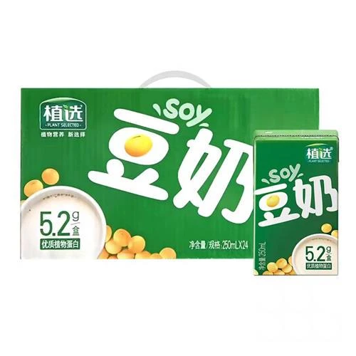 伊利植选豆奶原味 6000ml(250ml*24盒)10月生产