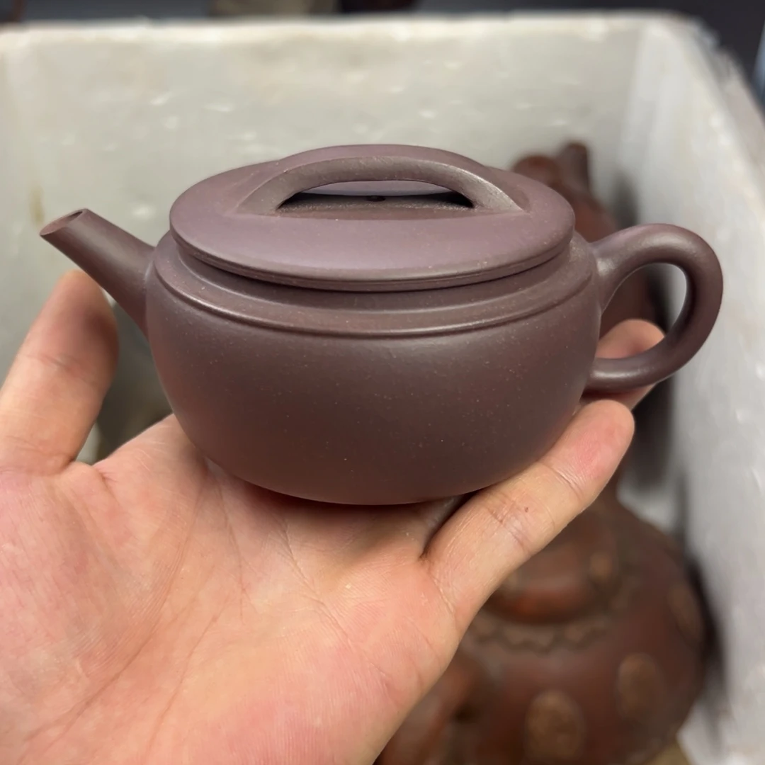 茶壶紫砂宜兴原矿紫砂壶150毫升容量