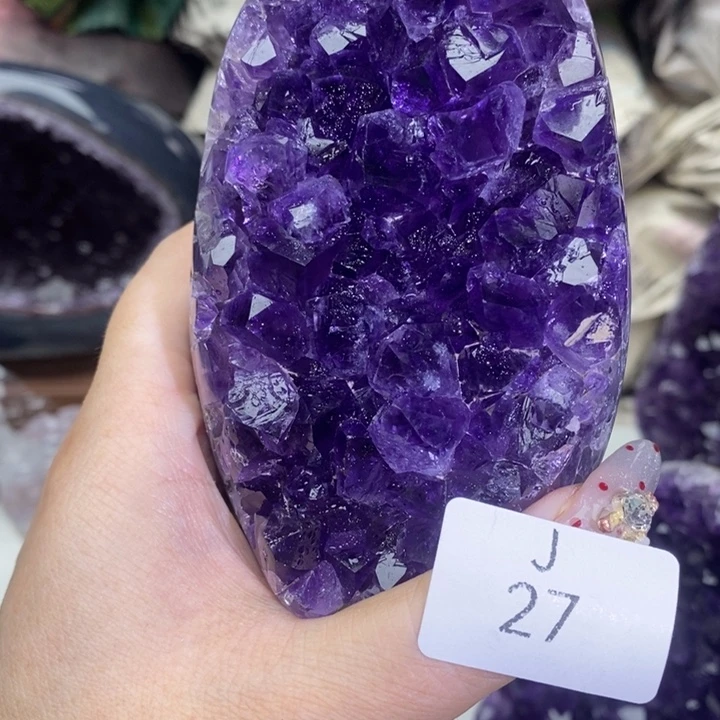 未镶嵌珠宝半成品紫晶