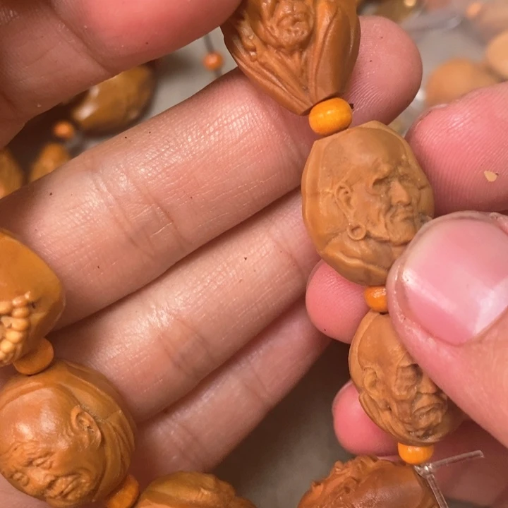 橄榄核手串/手链蘭*橄榄微瑕24号