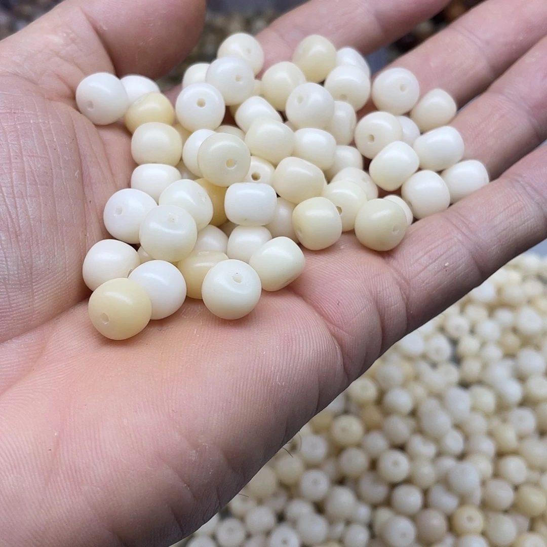 吊坠白玉菩提10、8糯米黄敦100颗➕灯牌宠100颗