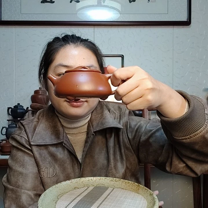 茶壶朱泥大红袍景州石瓢200毫升