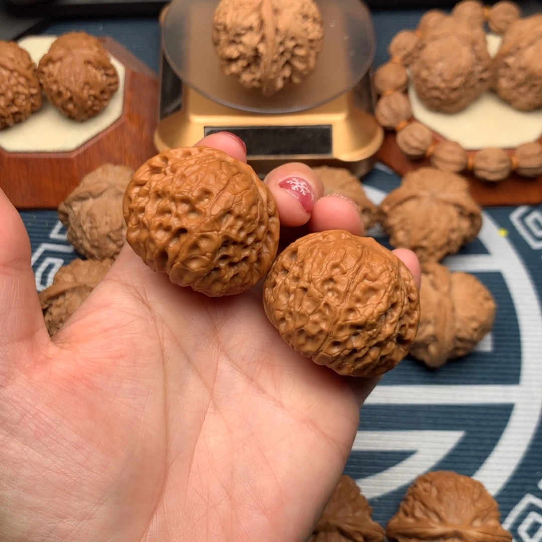 文玩核桃把件大团圆40