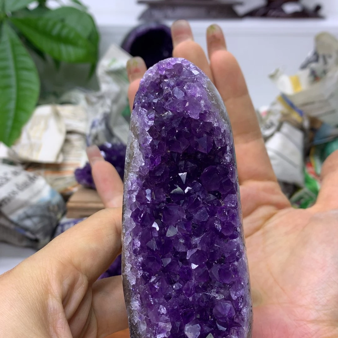 未镶嵌紫晶大型摆件（非配饰）h695