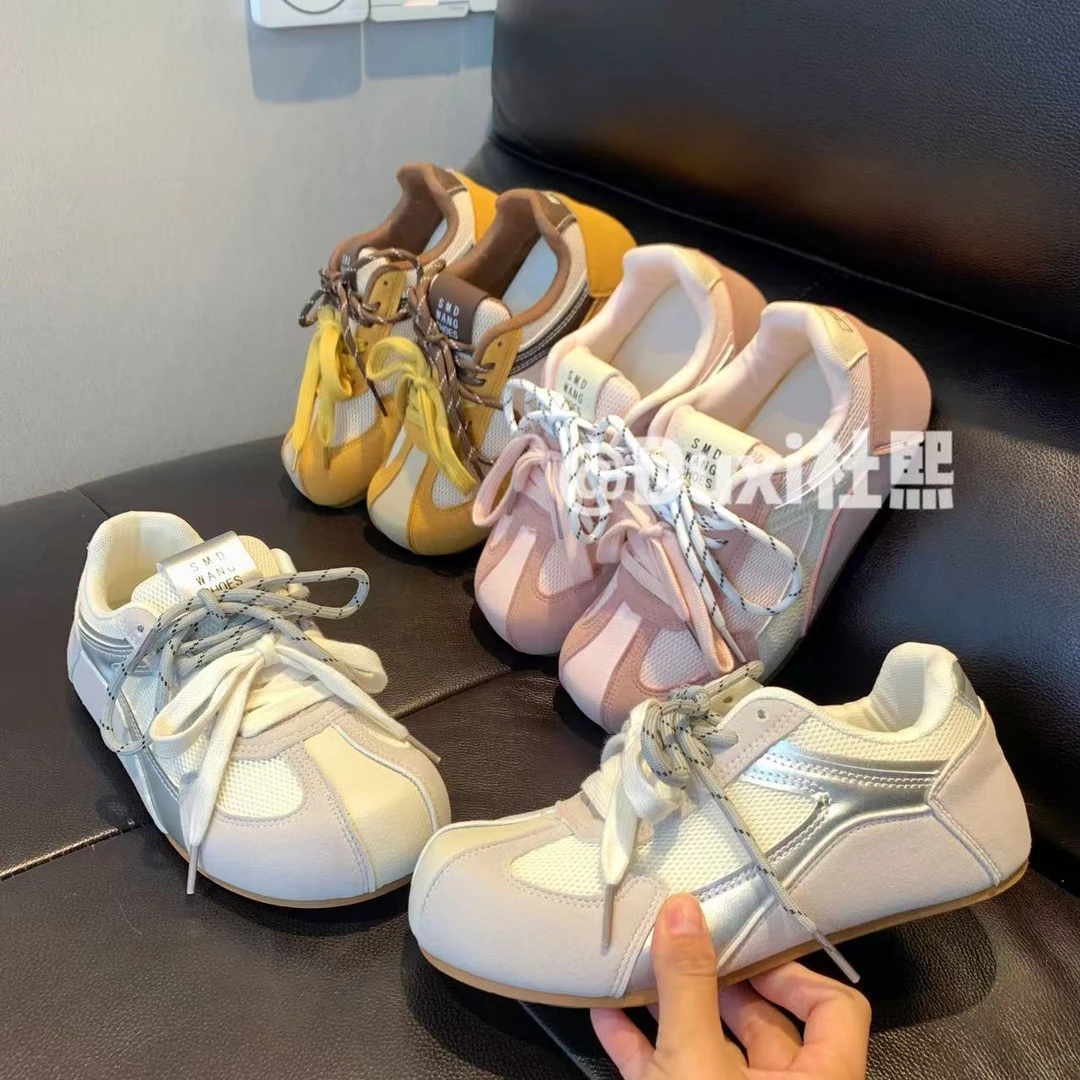 duxi/杜熙春夏网面运动鞋网红时尚百搭夏季透气软底ins韩版