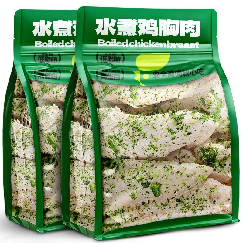 滇二娃欧芹蒜香味水煮鸡胸肉开袋即食减低健身0主食欧芹鸡胸肉