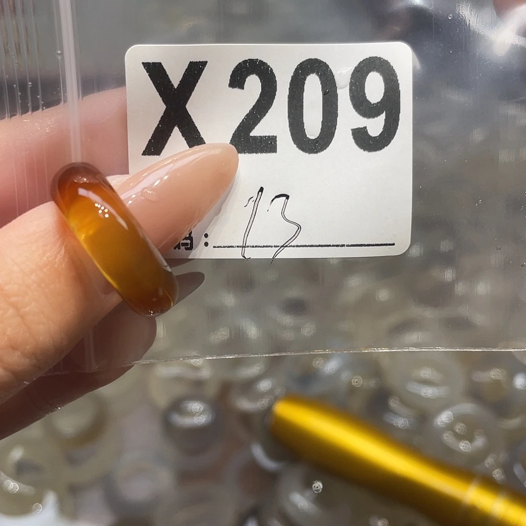 玛瑙/玉髓未镶嵌戒指209