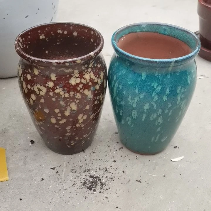 红陶口13高20瑕疵