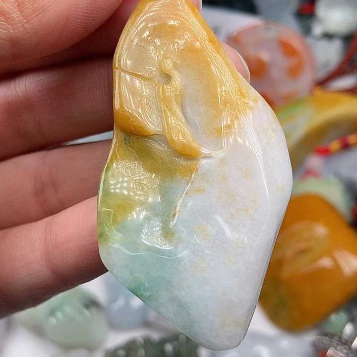 未镶嵌挂件翡翠翡翠