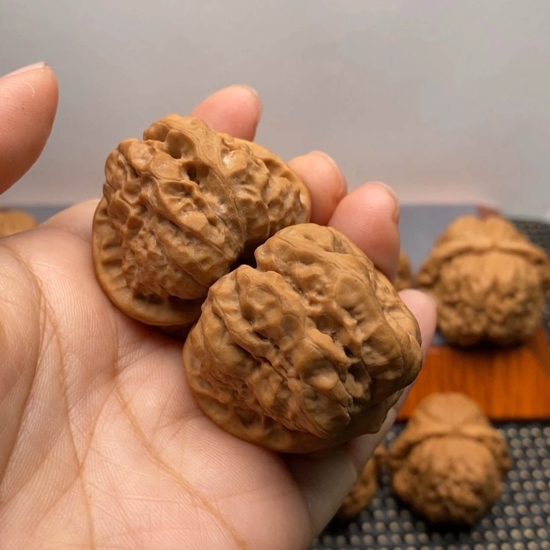 文玩核桃把件?*全品边38左右