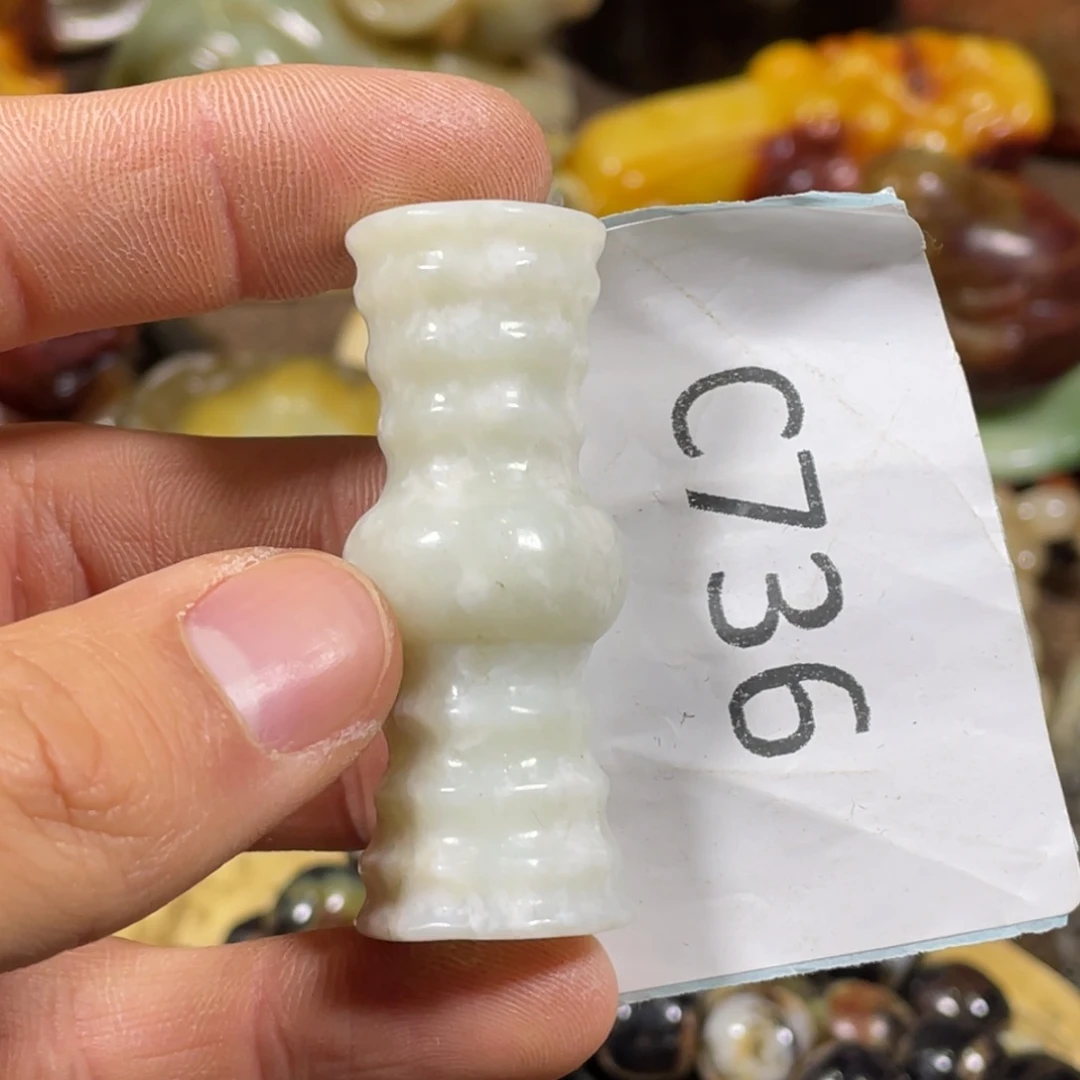 和田玉吊坠(不含链)未镶嵌