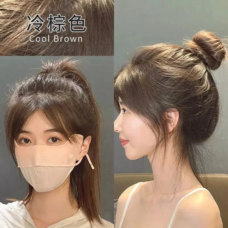 冷棕色染发剂纯自己在家染发2025流行色显白学生免漂植物染发膏女