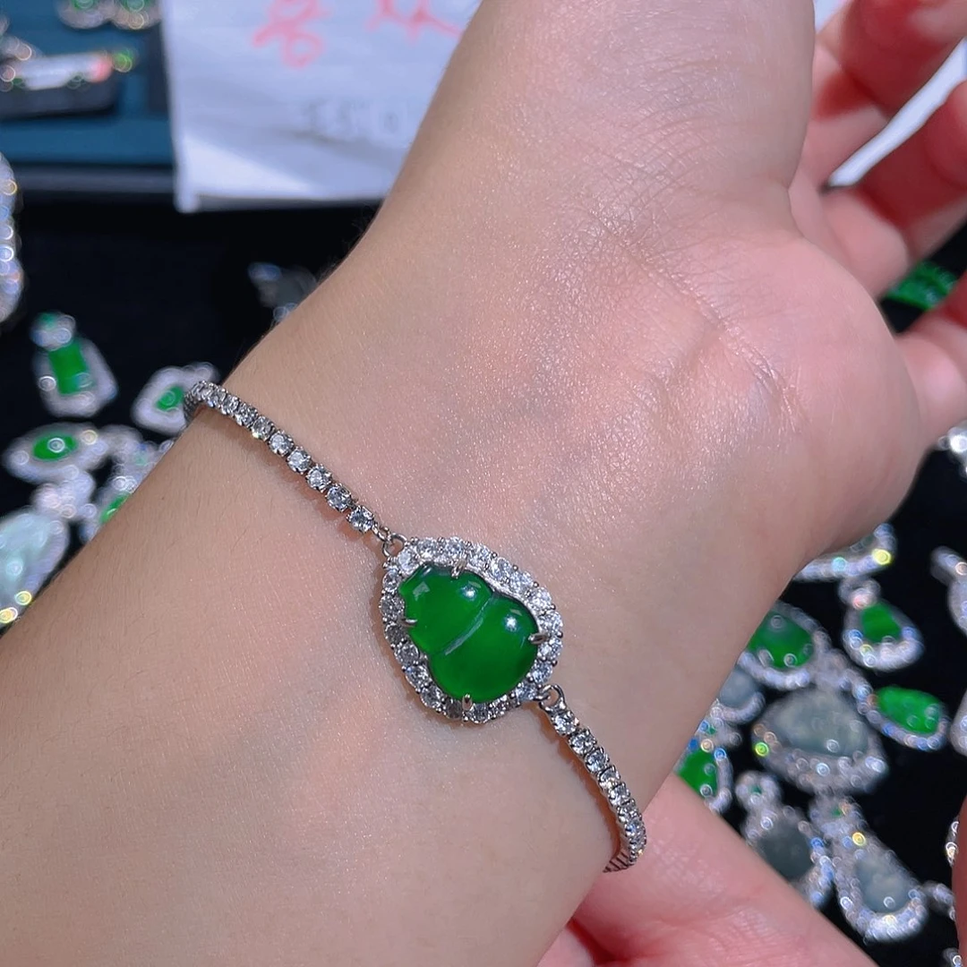 未镶嵌手链翡翠手链