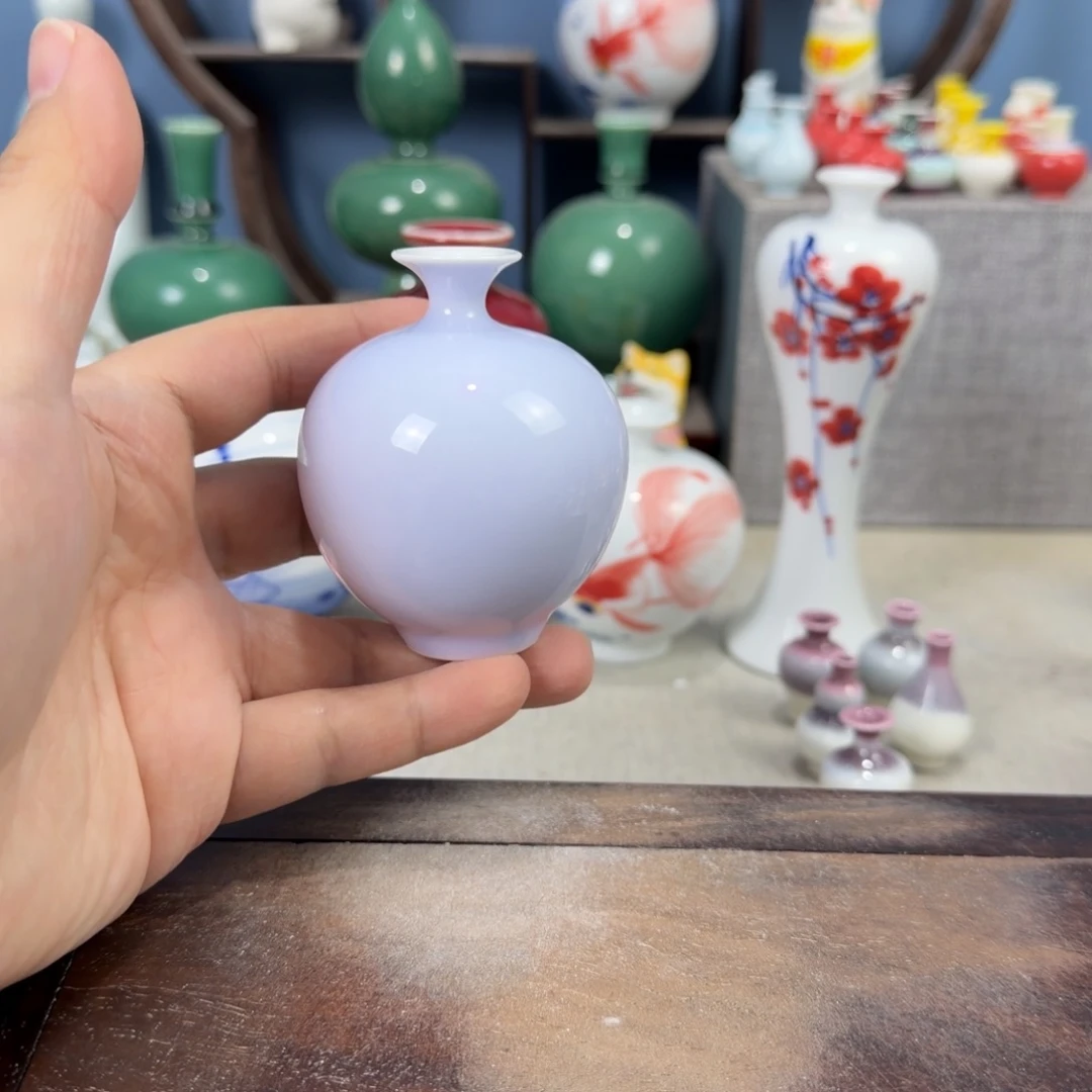 陶瓷手工小花器摆件