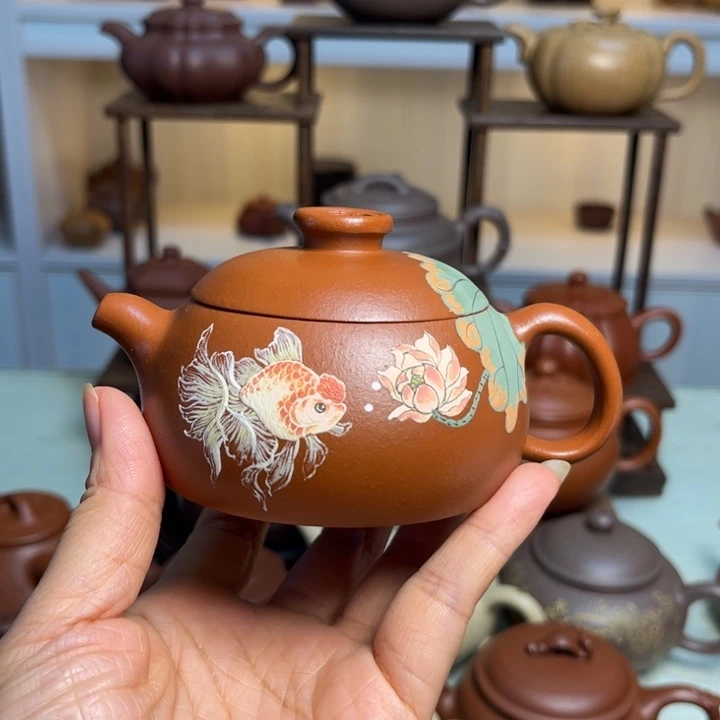茶壶紫砂手工制作