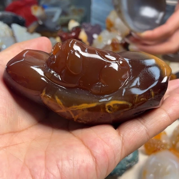 未镶嵌颈饰玛瑙/玉髓