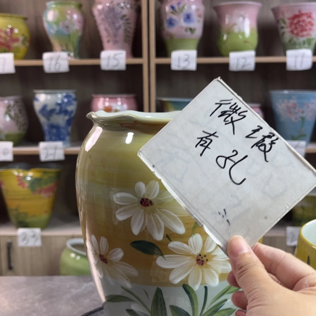 景德镇陶瓷花盆花盆