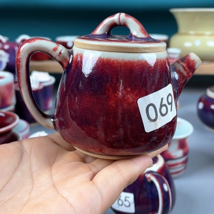 瓷片钧瓷茶器……微微瑕