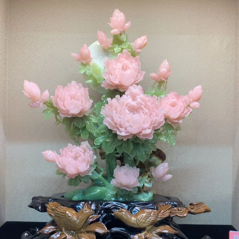 【闪购商品】未镶嵌蛇纹石玉摆件覆膜