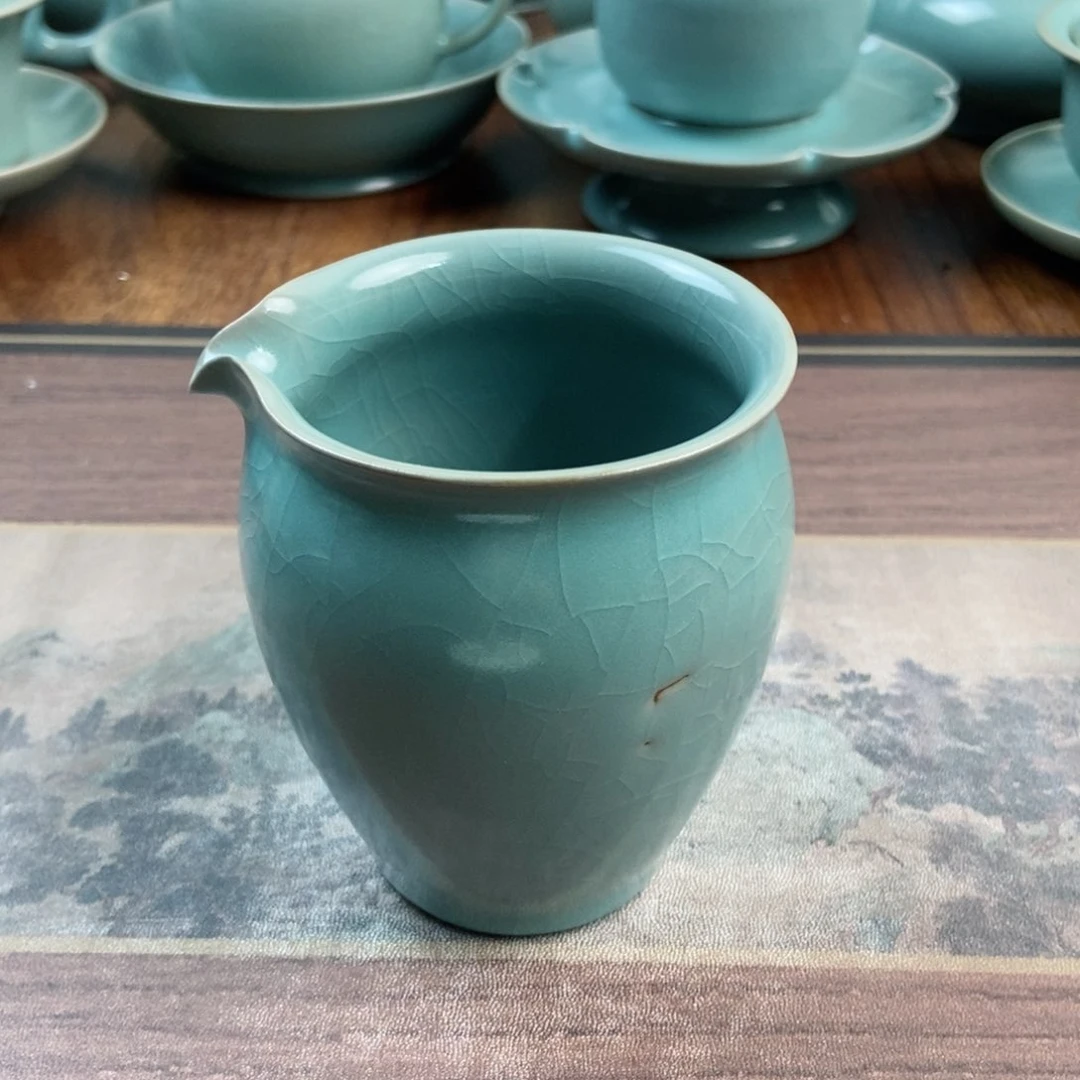 摆件原产地原矿汝瓷～茶器