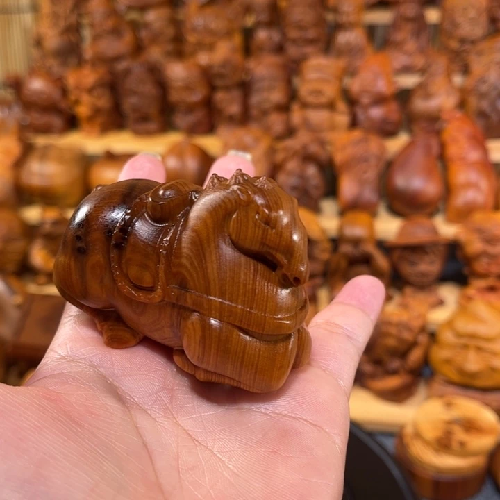 康***柏木（崖柏）崖柏手把件