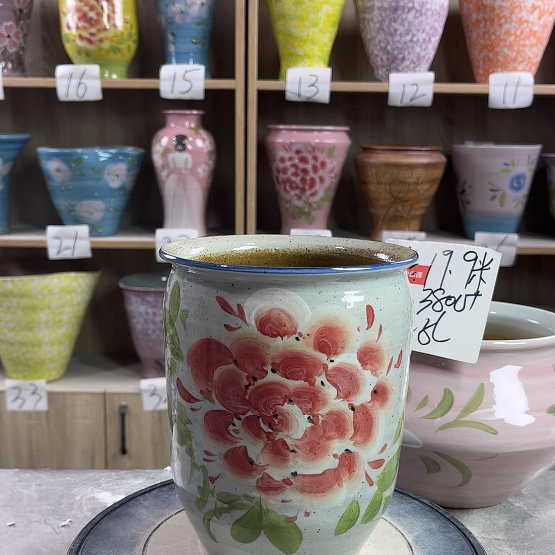 景德镇陶瓷花盆花盆