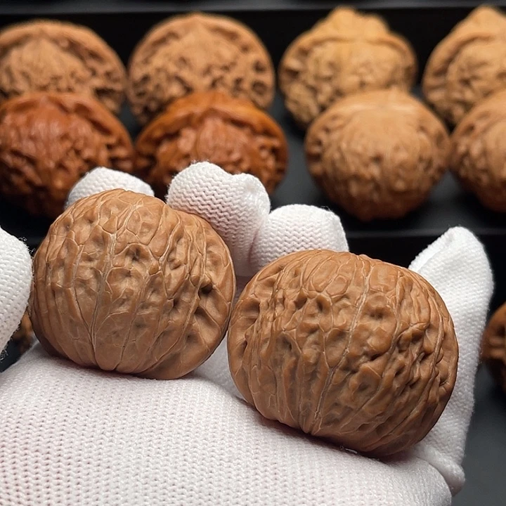 ✎***诗文玩核桃把件全品铁锤41