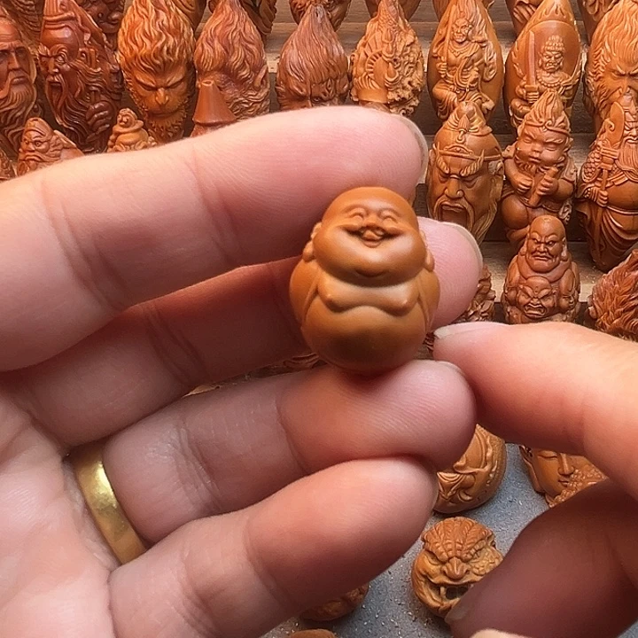 橄榄核吊坠19弥勒