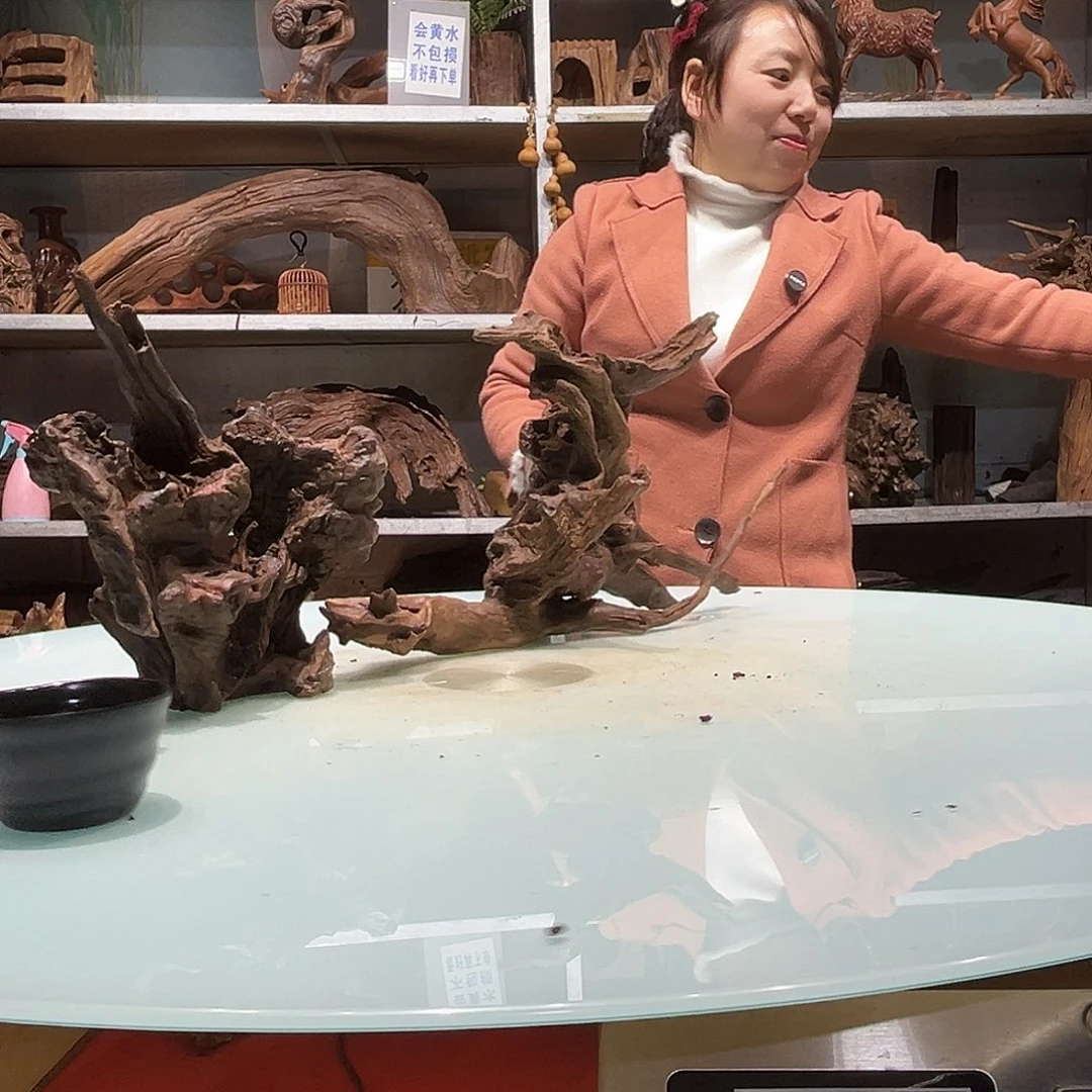 紫砂镂空小*紫柚沉木1590-2