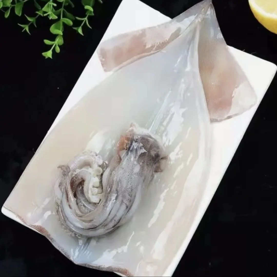 去皮去内脏去眼睛新鲜大鱿鱼5斤