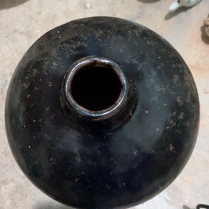 青***阁手工艺品琉璃宋代大罐完完整整的