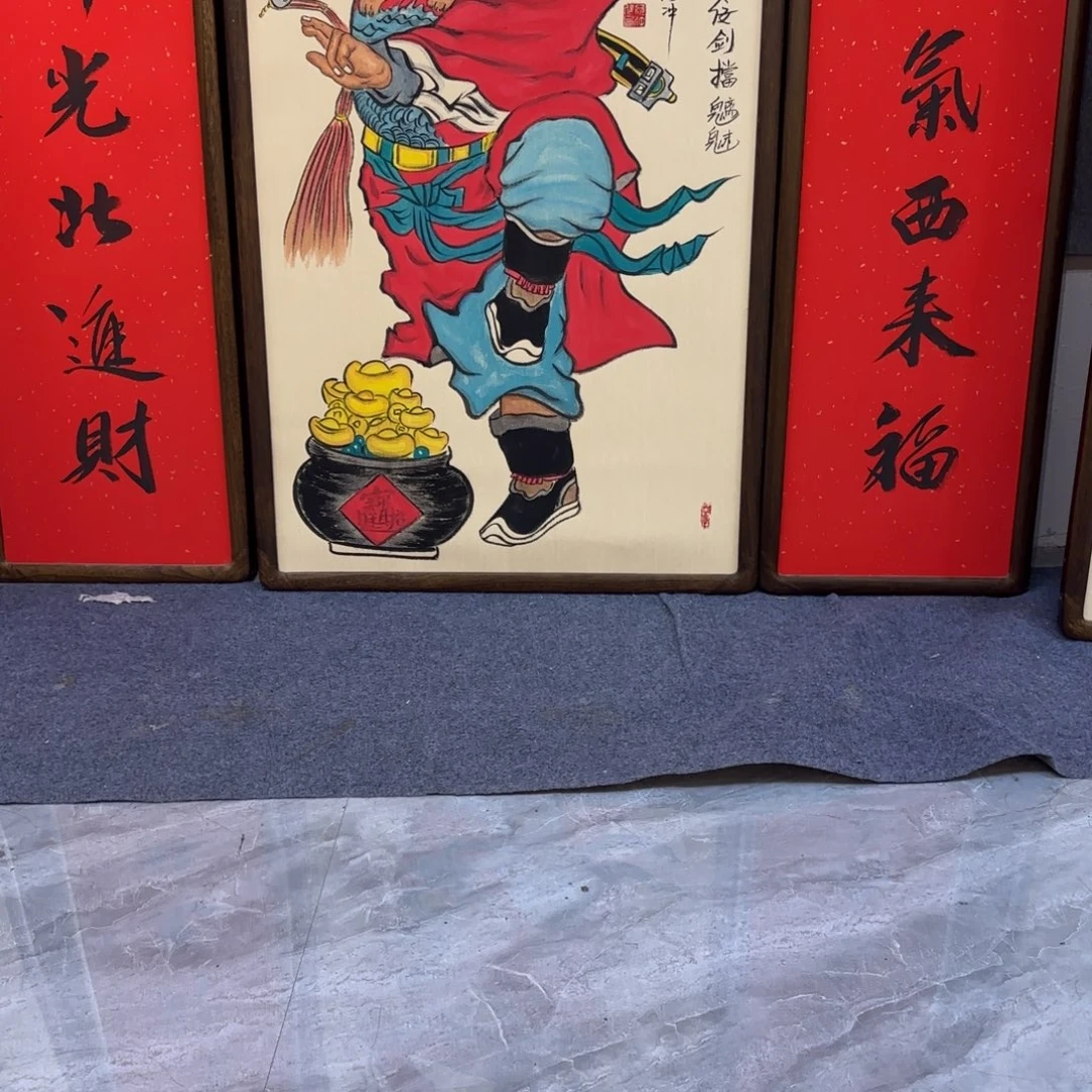 @***生国画阿冲手绘钟馗