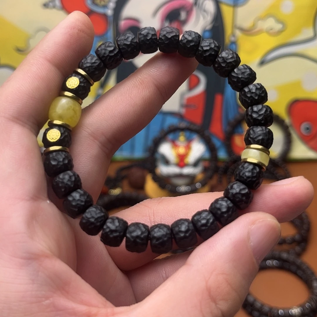 手串椰蒂9黑金无相双腊