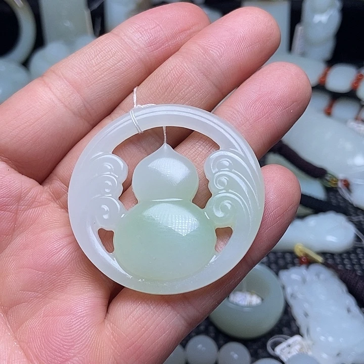 吊坠(不含链)未镶嵌和田玉