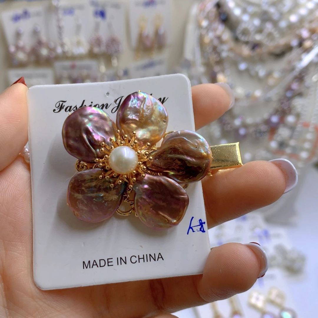 淡水珍珠颈饰银S925镶嵌