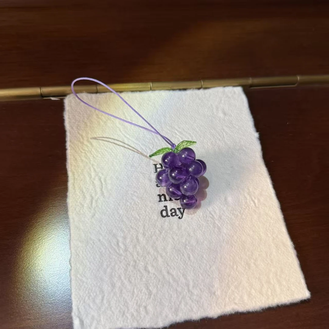*小葡萄*天然紫水挂件